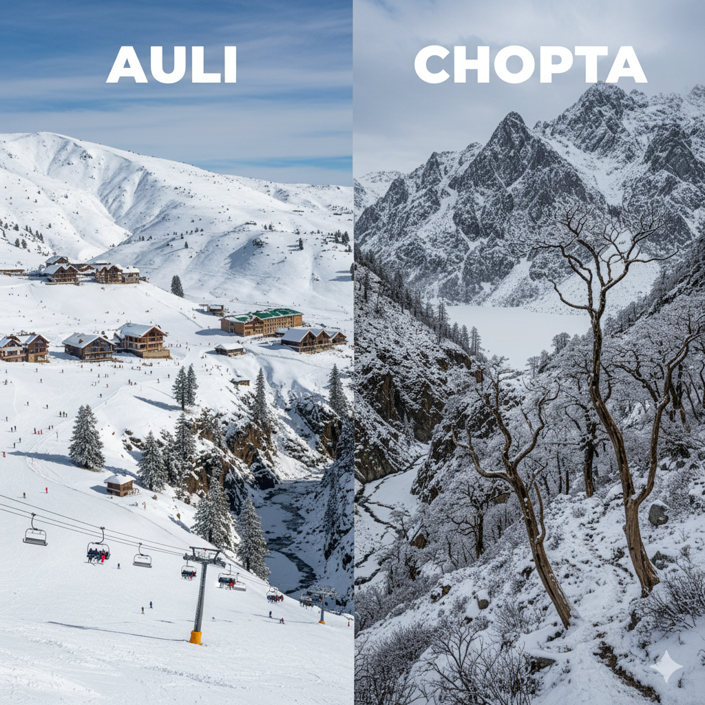 chopta auli tour package
